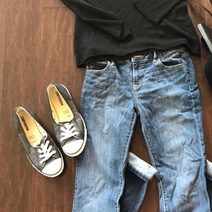 Size 9 Converse slip ons